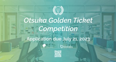 Application Open to Win Otsuka Pharmaceuticals, Ltd. Golden Ticket